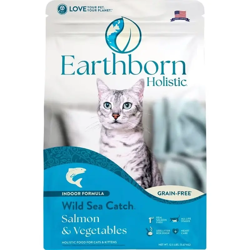 EARTHBORN - WILD SEA CATCH GF CAT FOOD 12.5LB