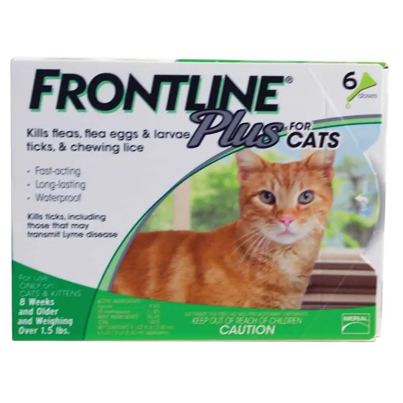 Frontline Plus Cat - One Size - 6 pk.