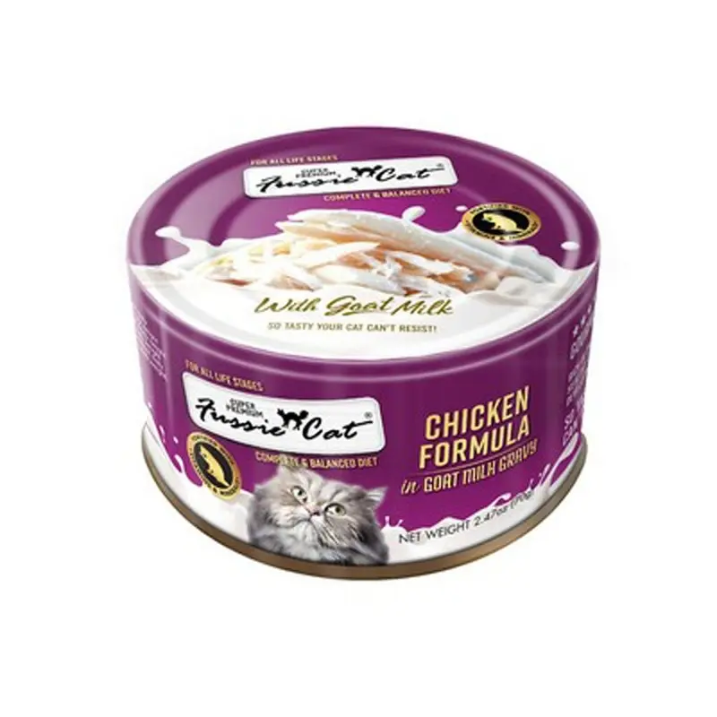 Fussie Cat - Chicken in Goat Milk Gravy Cat Food 2.47oz