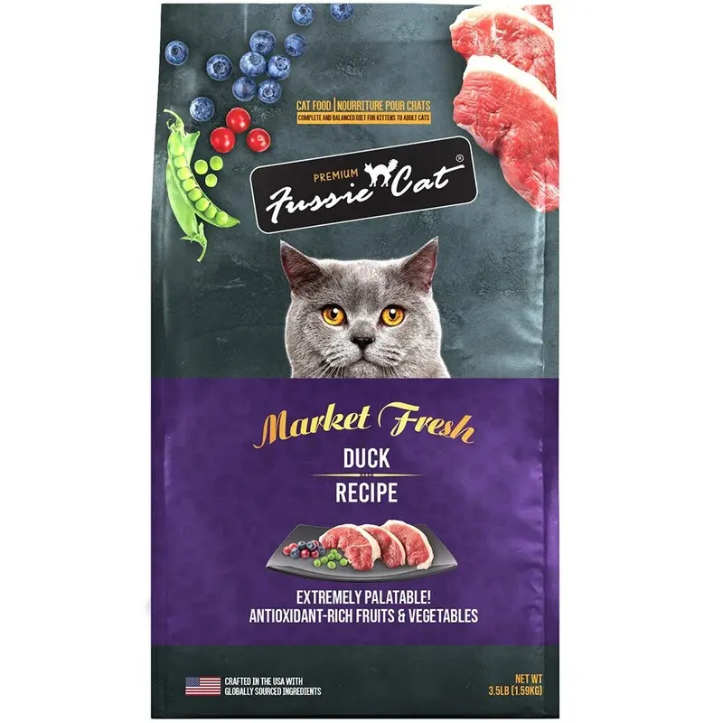 FUSSIE CAT - DUCK CAT FOOD 3.5LB