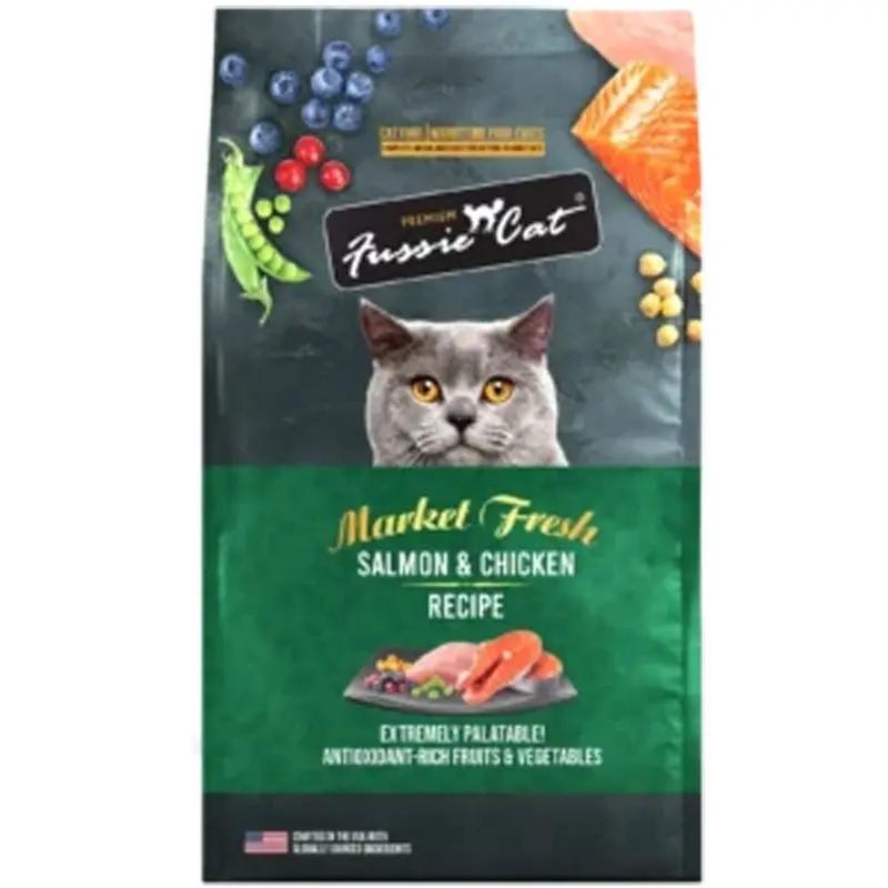 FUSSIE CAT - SALMON & CHICKEN CAT FOOD 3.5LB