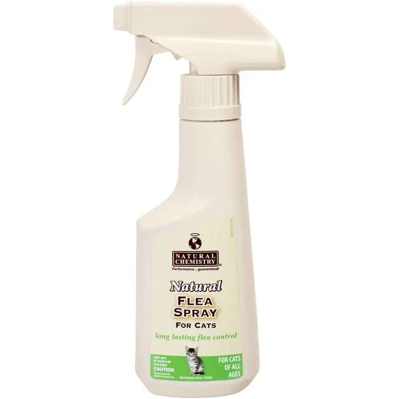 Natural Chemistry Flea Spray for Cats - 8 oz.