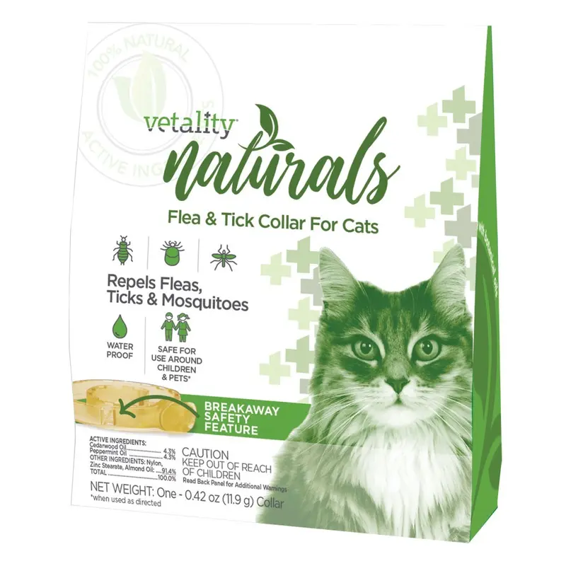 Vetality Naturals - Cat Flea & Tick Collar - One Size
