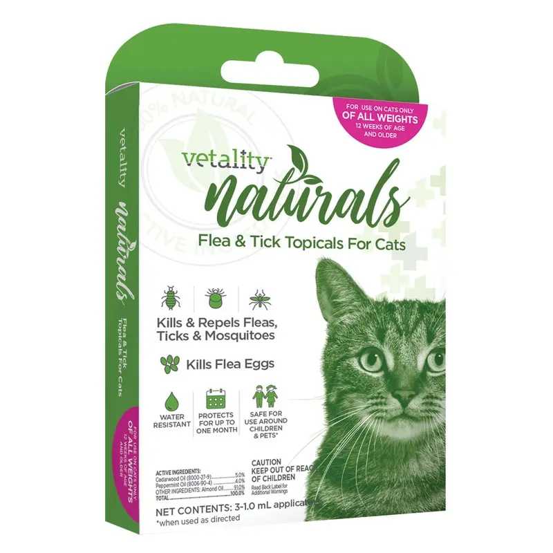 Vetality Naturals - Cat Flea & Tick Topical