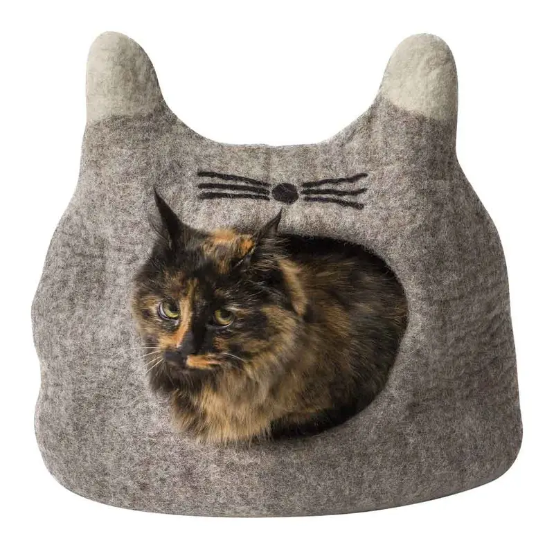 Distinctly Himalayan Cat Face Cave - Natural