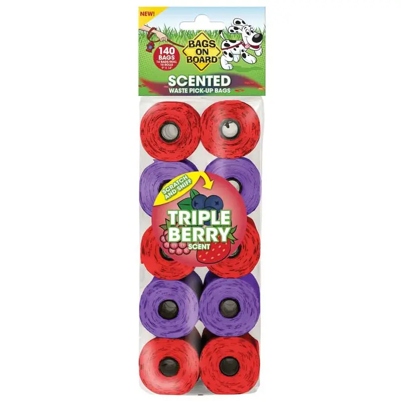 Bags on Board Triple Berry Refill Pack - 140 Bags