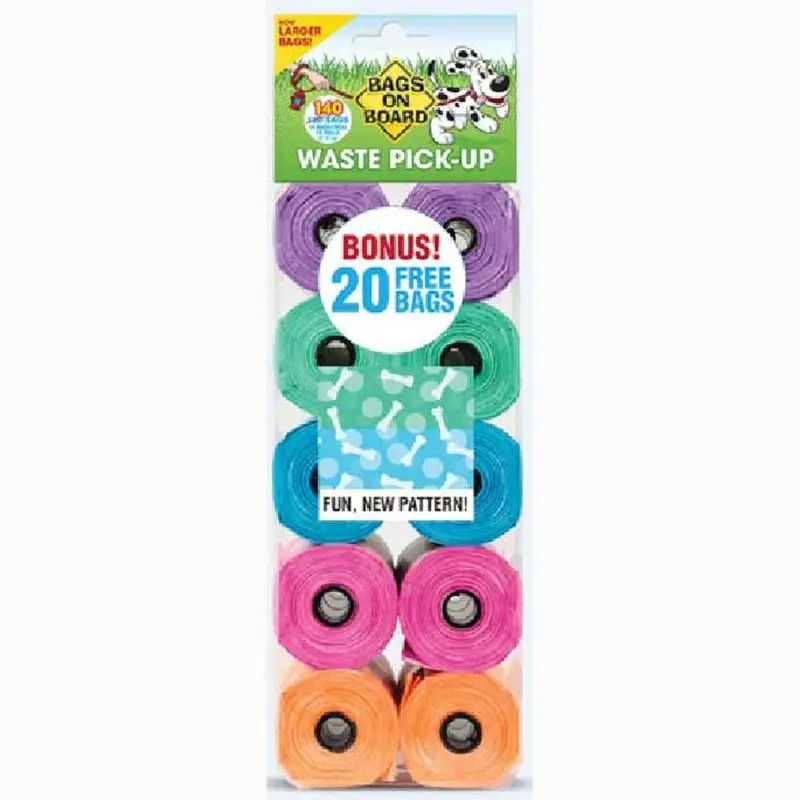 Fashion Print Pick-Up Bag Refill Pack - 140 bags