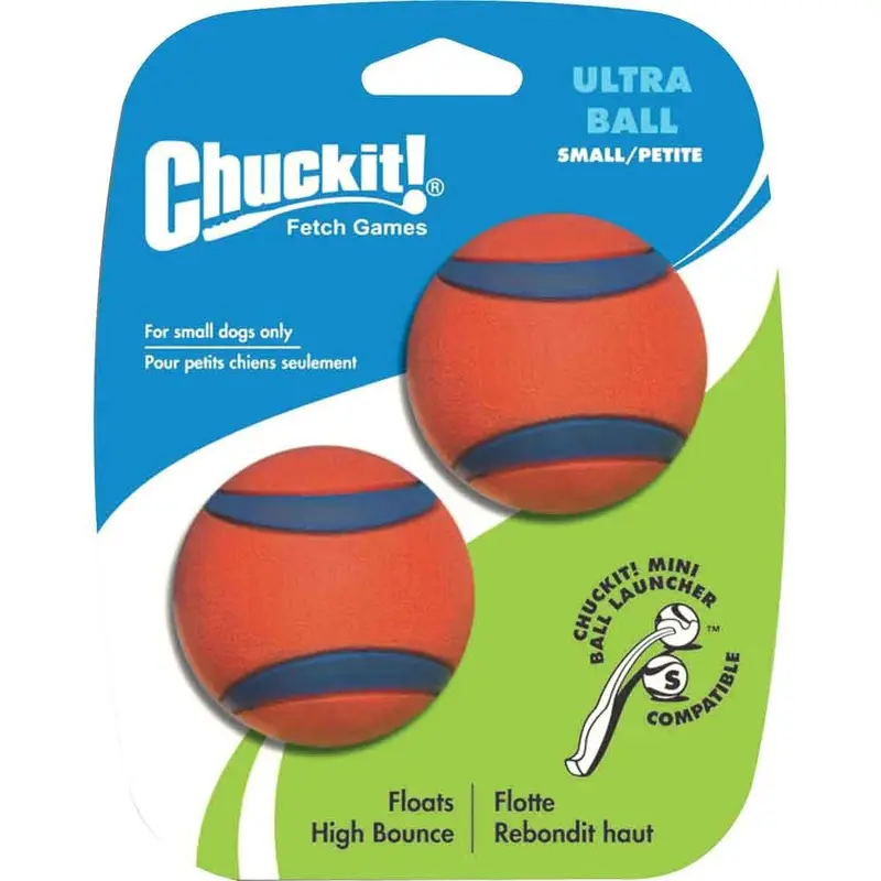 Chuckit! - Ultra Ball Dog Toy SM 2pk