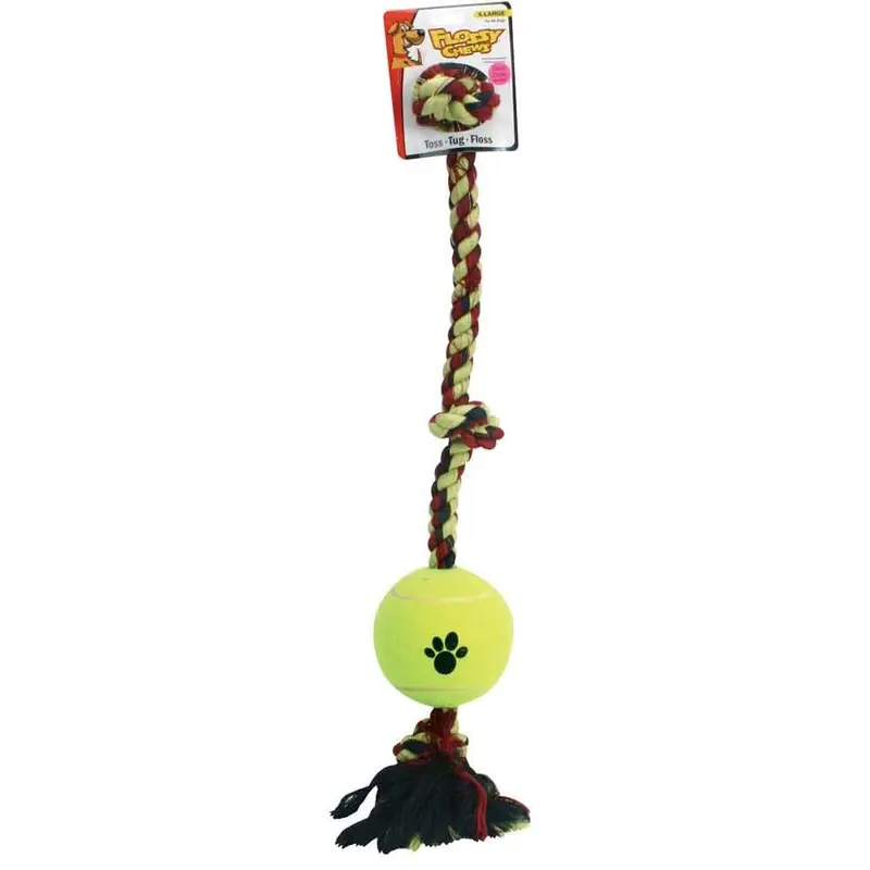 Mammoth - Pull Tug w Tennis Ball XL 36in