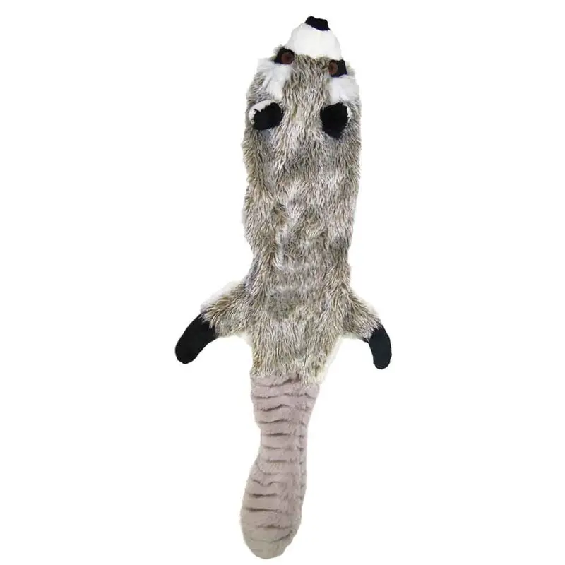 Plush Skinneeez Dog Toy - Raccoon - 15 in.
