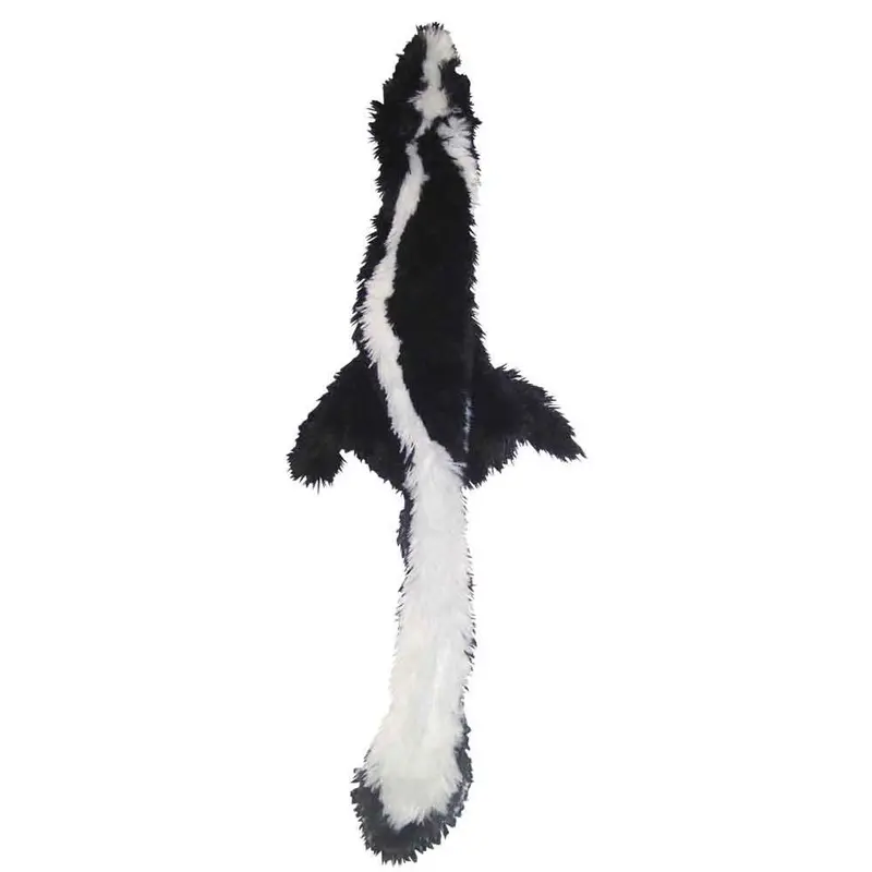 Plush Skinneeez Dog Toy - Skunk - 25 in.