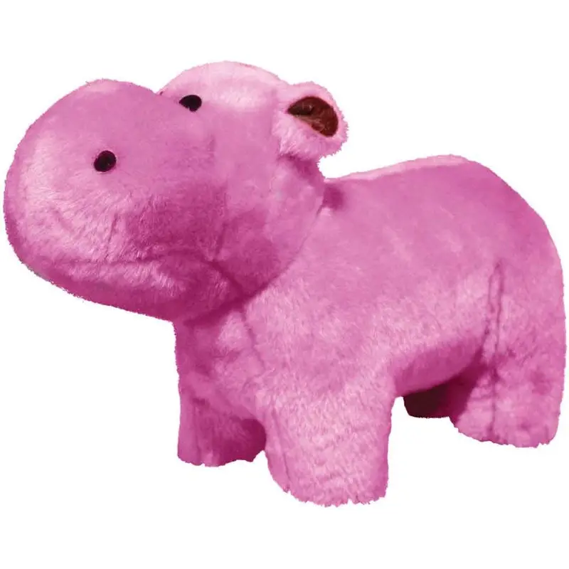 Tuffy Mighty Safari Dog Toy - Small - Herb the Hippo - 11 in