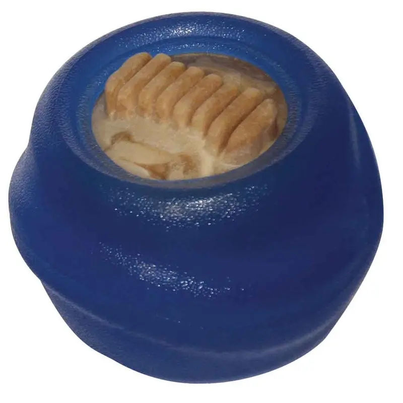 Everlasting Treat Ball w/ Dental Treat Dog Toy-Med