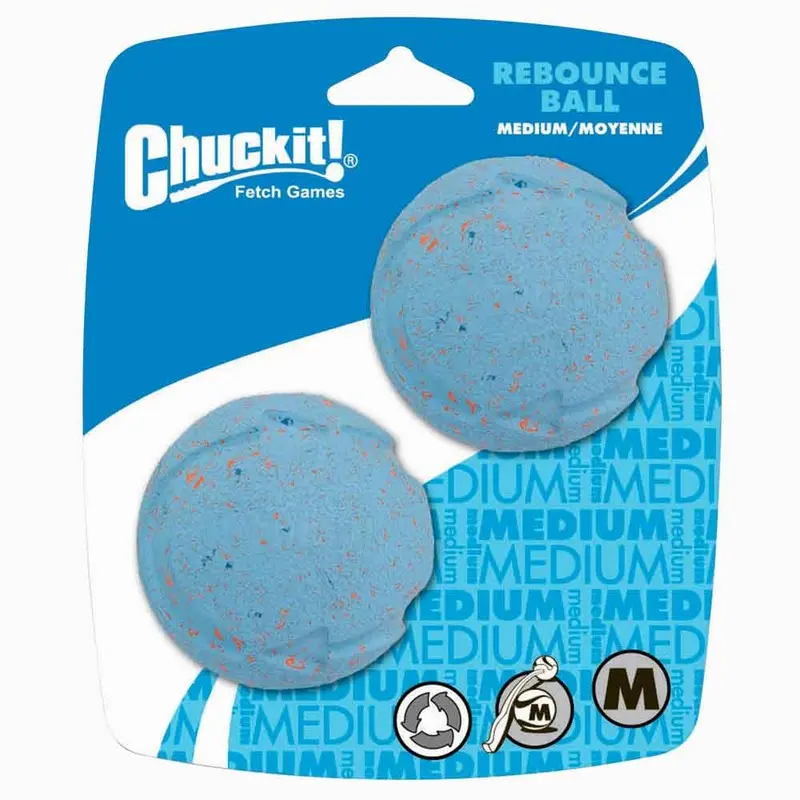 Chuckit! - Rebounce Ball Dog Toy MD 2pk