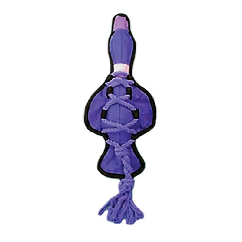 Cross-Ropes Duck Dog Toy - Asst. Colors - 11.5 in.