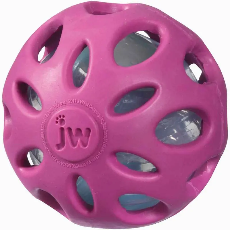 JW Pet - Crackle Heads Ball Dog Toy SM