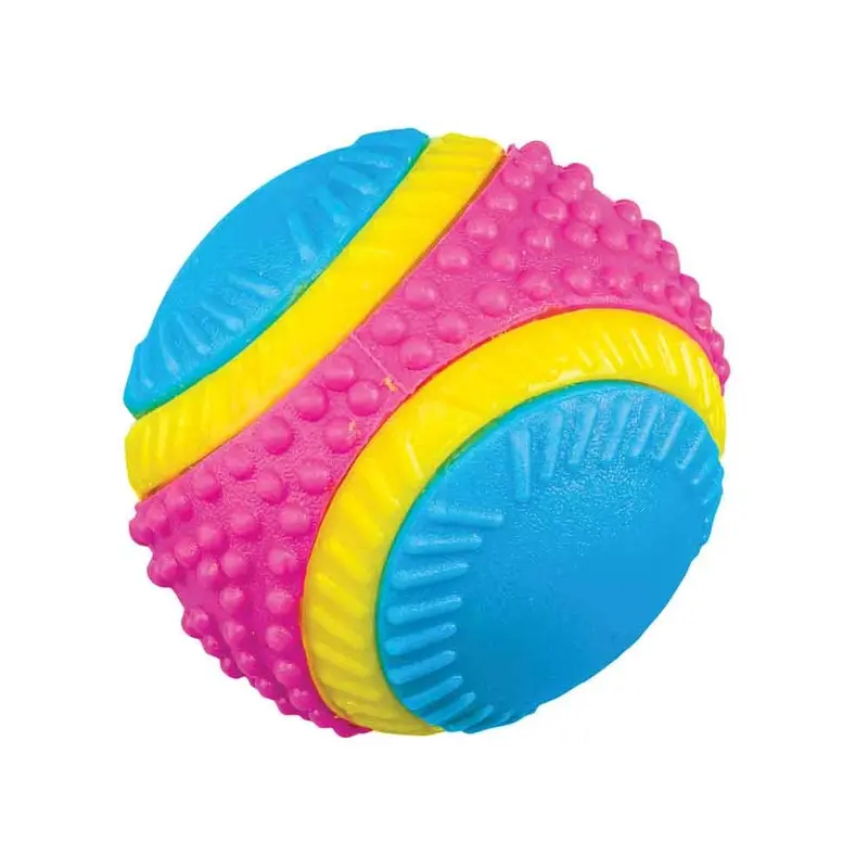 Sensory Ball Dog Toy - 3.25 in. -  Asst.