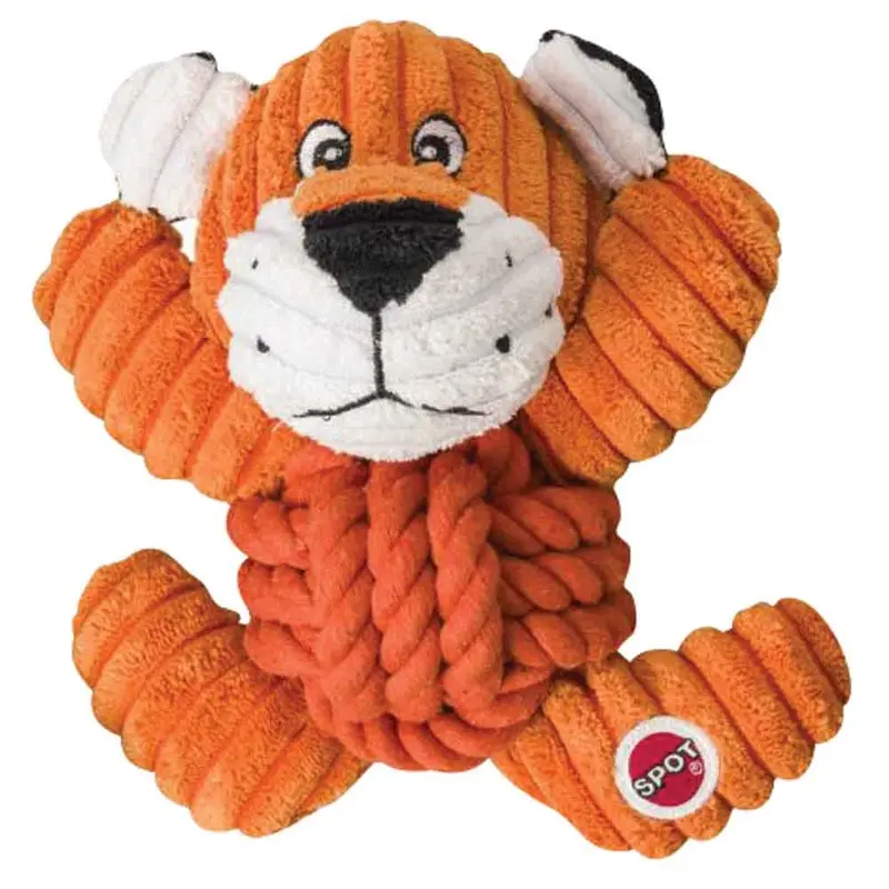 Knot-for-Nothin' Dog Toy - Monkey/Tiger/Elephant - 6.5 in.