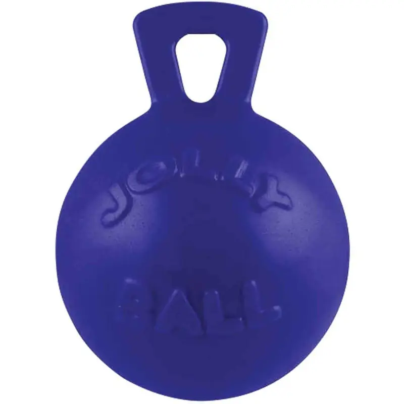Jolly Pets - Tug N Toss Ball - Blue - Large - 8 inch