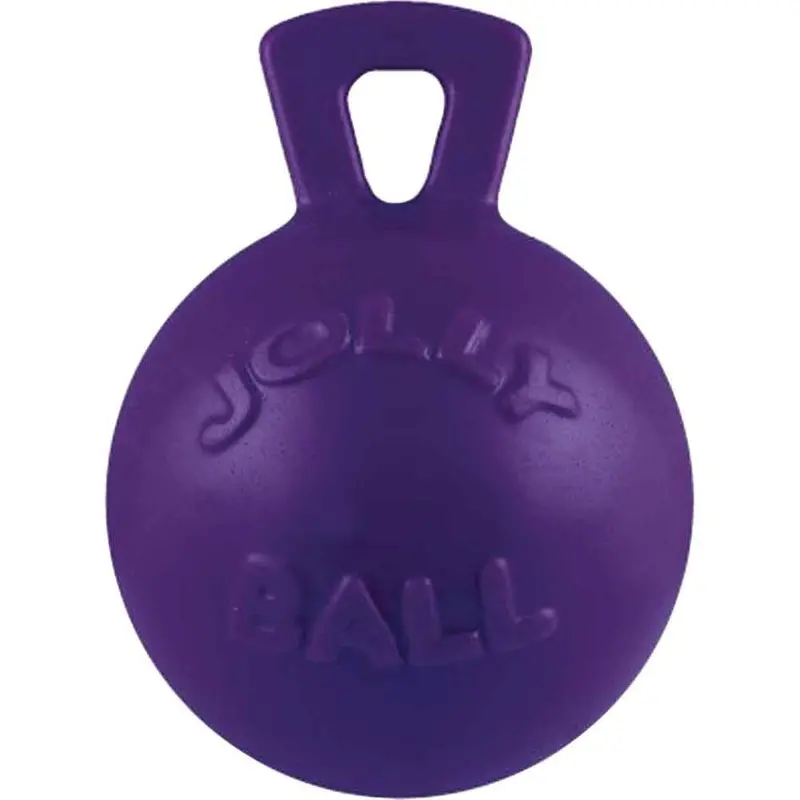 Jolly Pets - Tug N Toss Ball - Purple - Small - 4.5 inch
