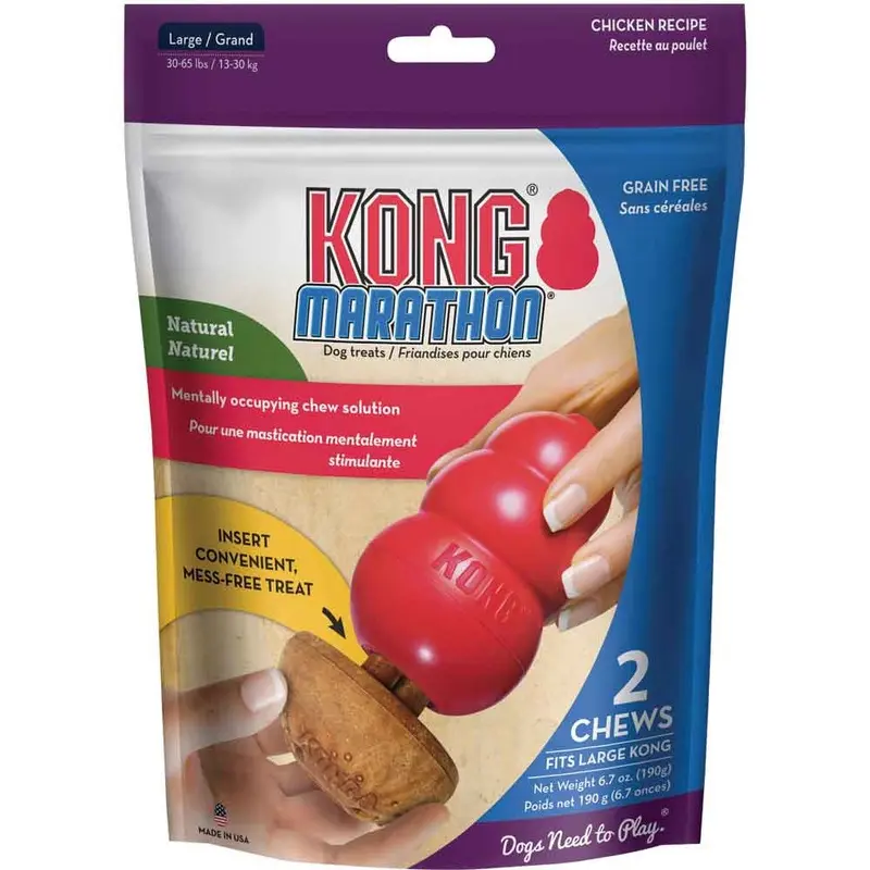 Kong - Marathon Chew - Chicken - Large - 2 pk