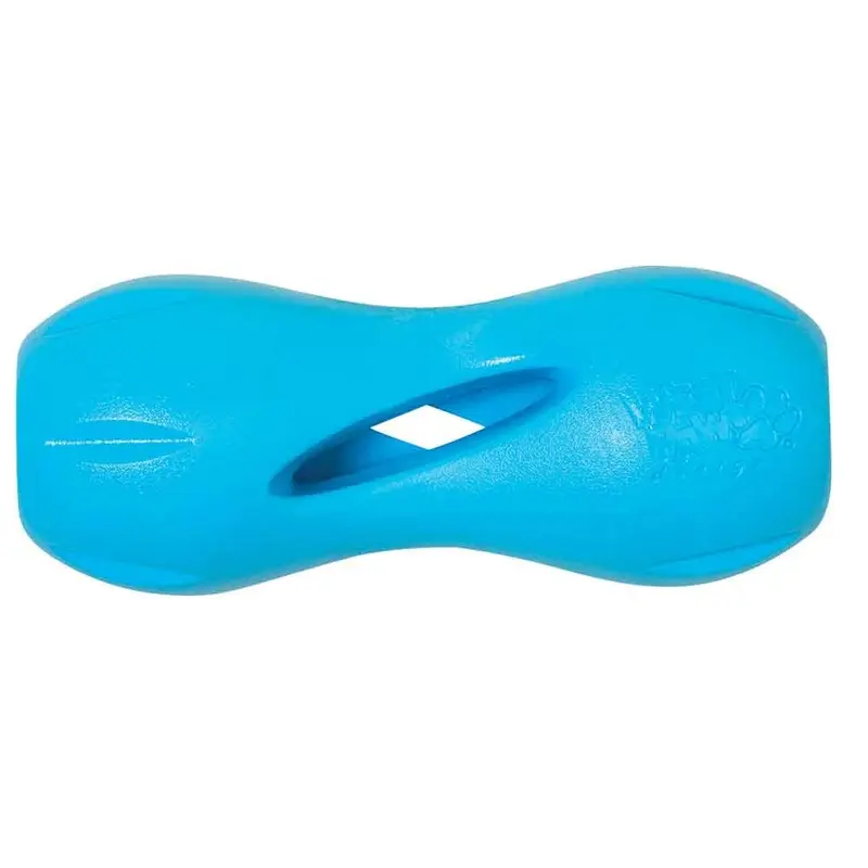 West Paw Qwizl - Aqua Blue - small - 5.5 in