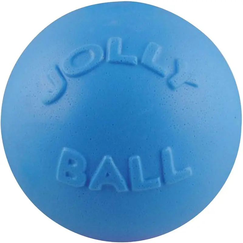 Jolly Pets Dog Toy - Bounce-N-Play Ball - Blue - Lg
