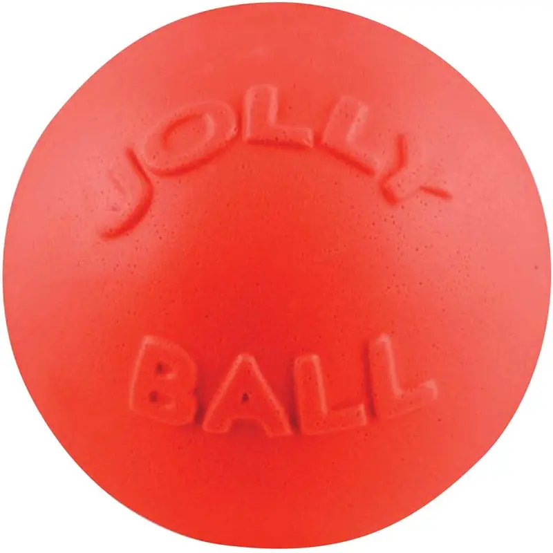 Jolly Pets Dog Toy - Bounce-N-Play Ball - Orange - Md