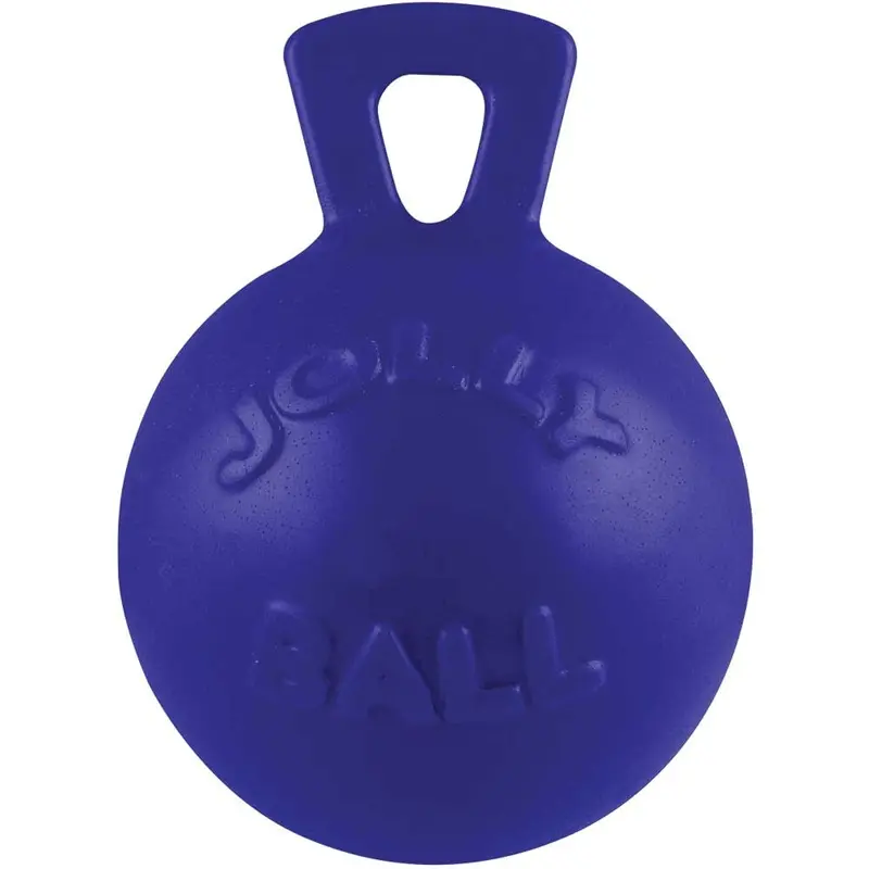 Jolly Pets Dog Toy - Tug-N-Toss Ball - Blue - Md