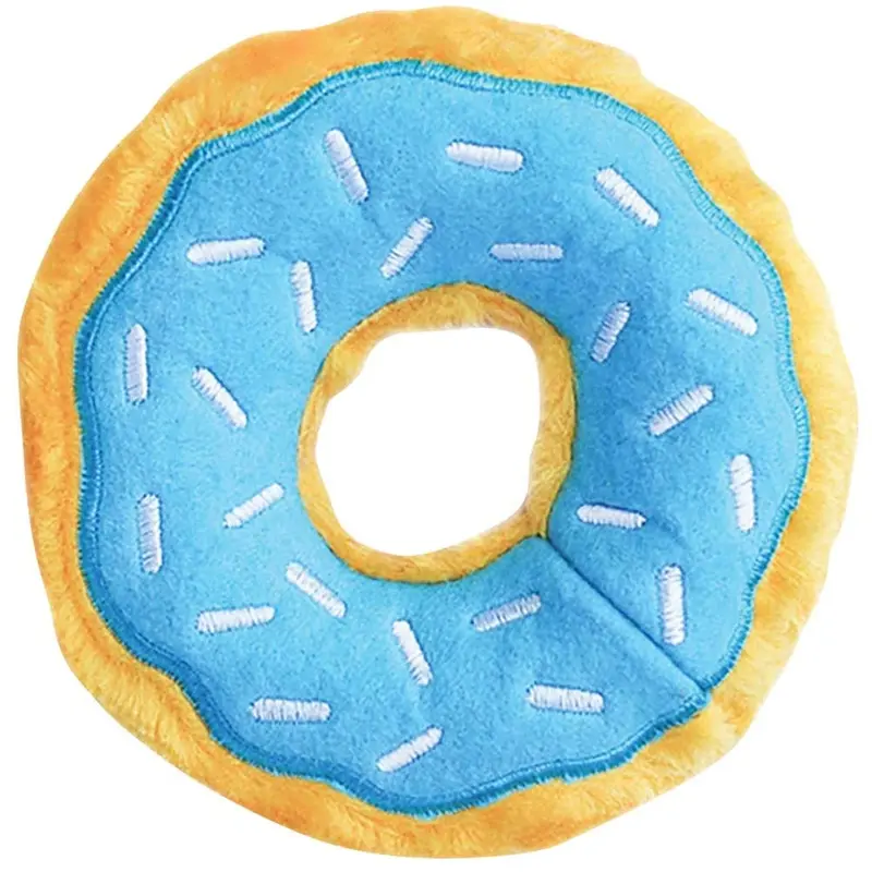 Zippy Paws Dog Toy - Mini Donut - Blueberry