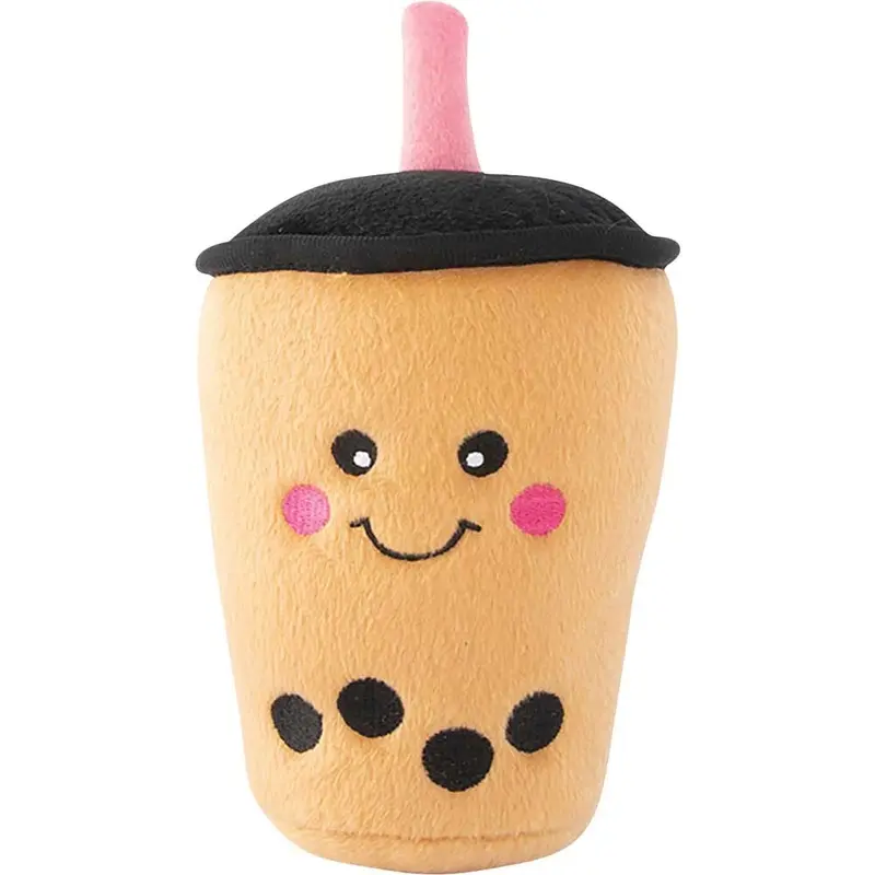Zippy Paws Dog Toy - Nomnomz - Boba Milk Tea