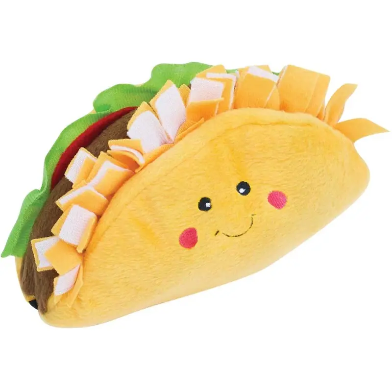 Zippy Paws Dog Toy - Nomnomz - Taco