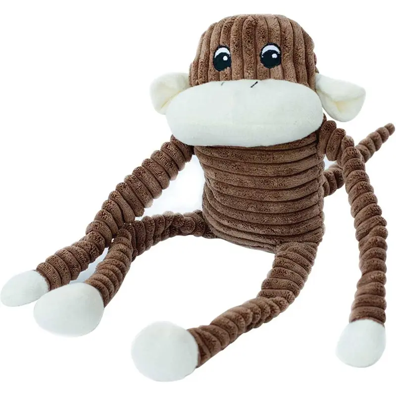 Zippy Paws Dog Toy - Spencer the Crinkle Monkey - Lg