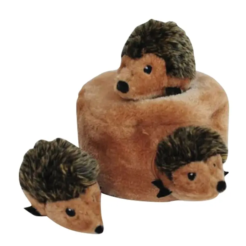 Zippy Paws Dog Toy - Zippy Burrow - Hedgehog Den