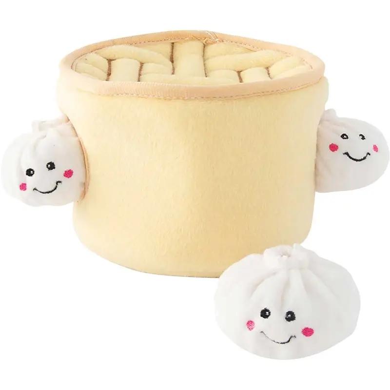 Zippy Paws Dog Toy - Zippy Burrow - Soup Dumplings