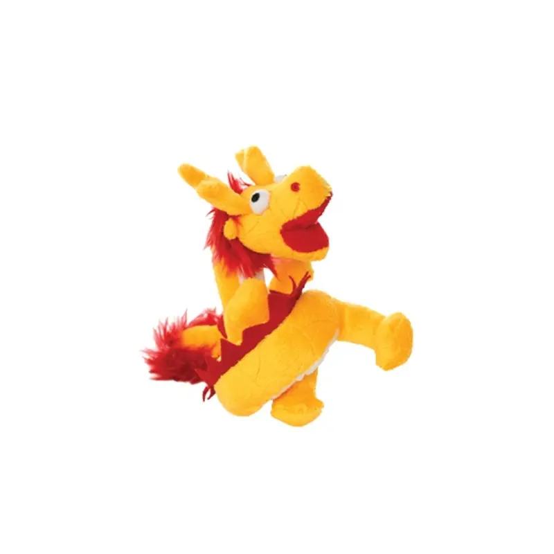 Mighty Jr Dragon Yellow Dog Toy