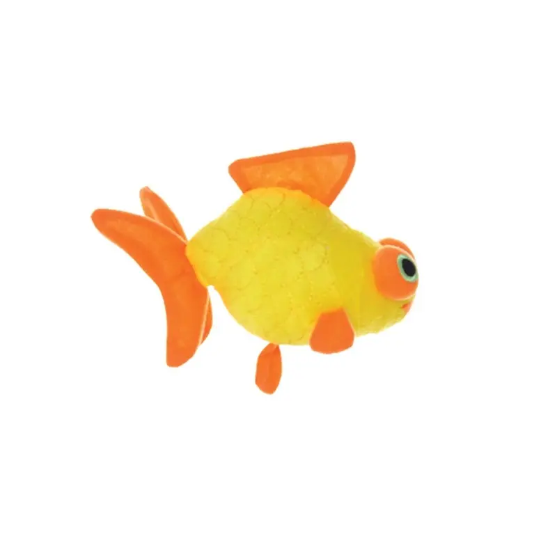 Mighty Jr Ocean Goldfish Dog Toy