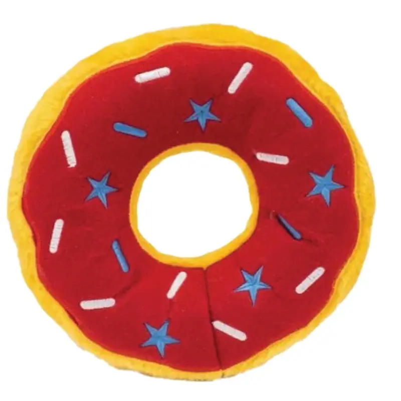 Zippy Paws - Americana Donut Dog Toy