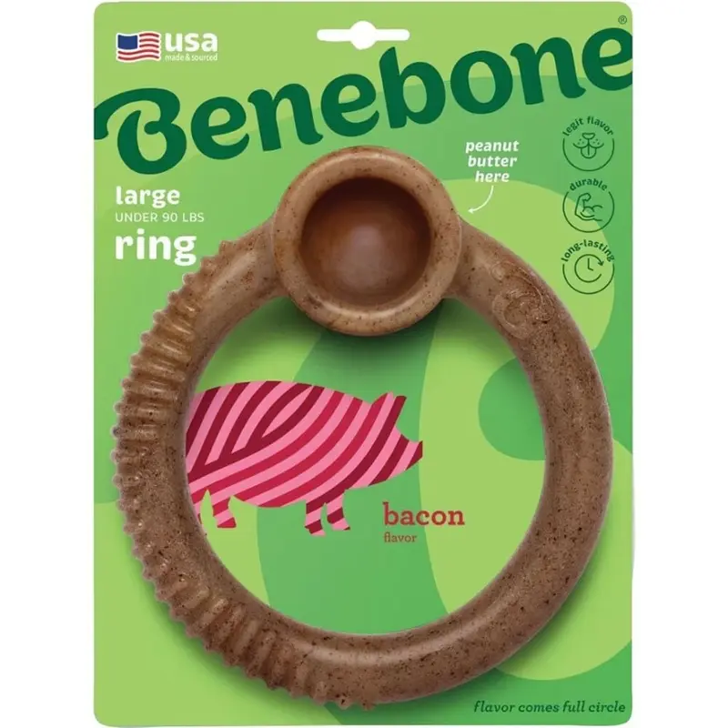 Benebone - Bacon Ring Lg