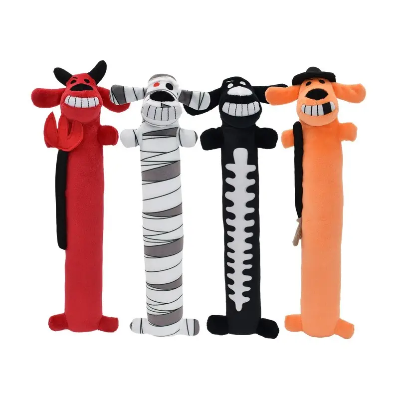 Multipet - Halloween Loofa Dog Toy - Assorted - 12