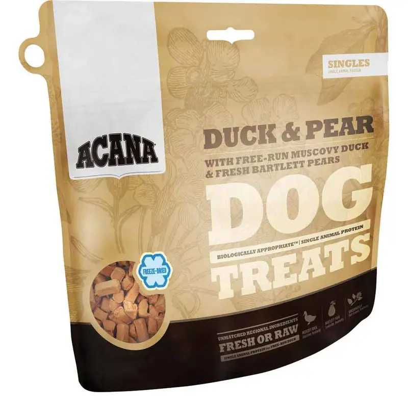 Acana Duck & Pear Single Dog Treats - 3.25 oz