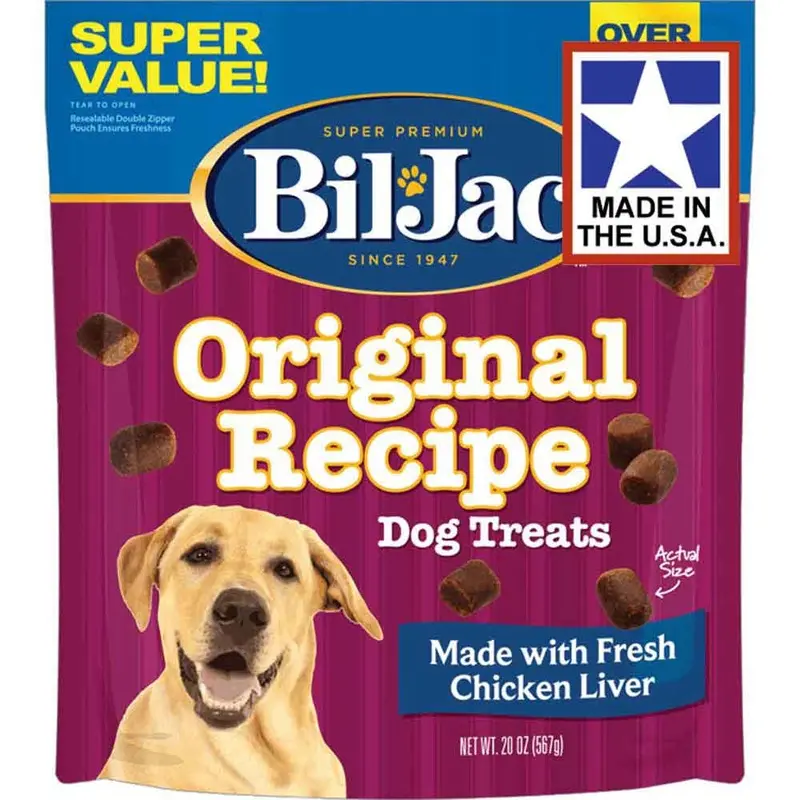 Bil-Jac Dog Treats - Liver - 20 oz.