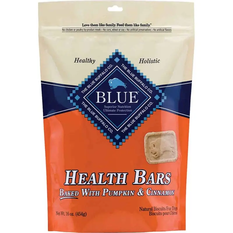 Blue Buffalo Health Bars - Pumpkin and Cinnamon - 16 oz.