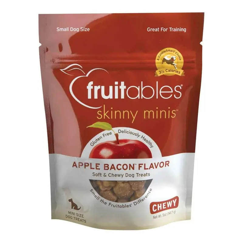 Fruitables Skinny Minis - Apple and Bacon Treat - 5 oz.