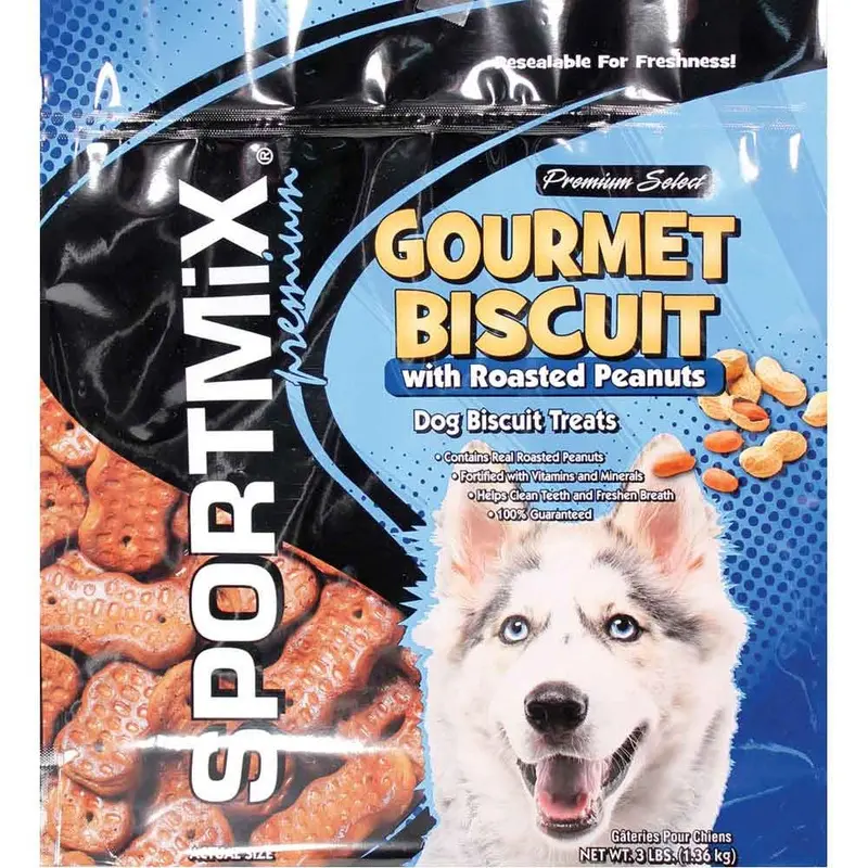 Sportmix Gourmet Biscuits with Roasted Peanuts - 3 lb.