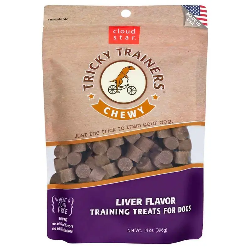 Cloud Star Chewy Tricky Trainers - Liver - 14 oz