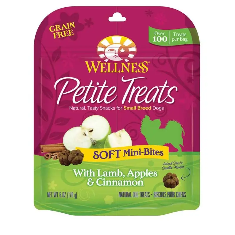 Petite Treats Soft Mini-Bites - Lamb & Apple - 6 oz.