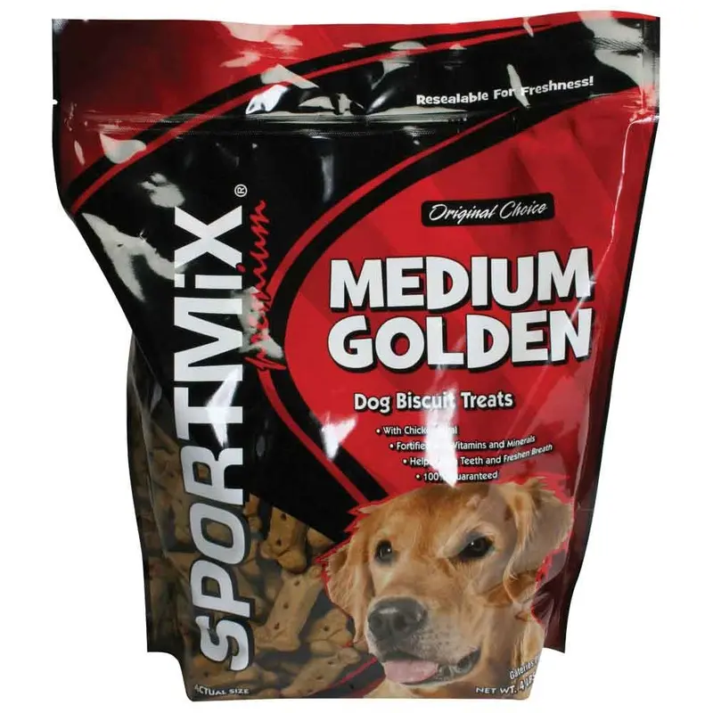 Sportmix Golden Dog Biscuits - Medium - 3 lb.