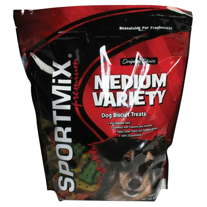 Sportmix Variety Dog Biscuits - Medium - 3 lb.