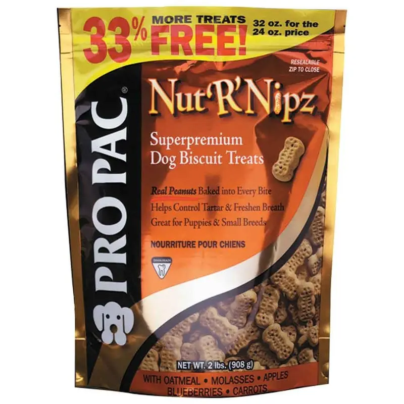 Wholesomes Nut 'R Nips Dog Treats - 32 oz.